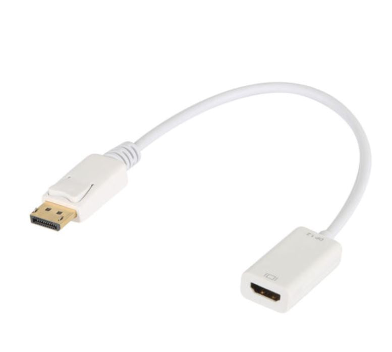 8ware DisplayPort DP to HDMI Male to Female Adapter Cable High-resolution suppor 20cm Length Use for movies, presentations, photo slideshows and more 8ware DisplayPort DP to HDMI Male to Female Adapter Cable High-resolution suppor 20cm Length Use for movies, presentations, photo slideshows and more